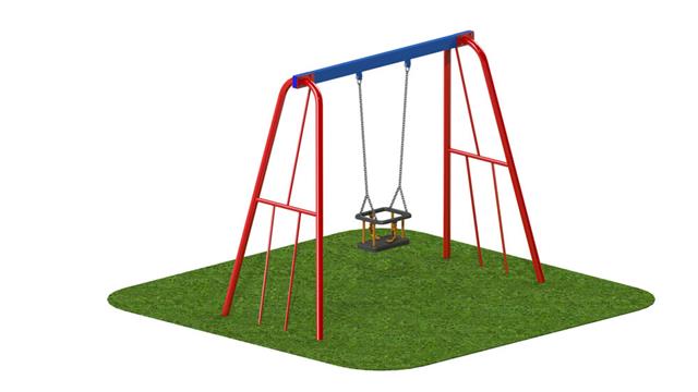 2.0m Steel Swing 1